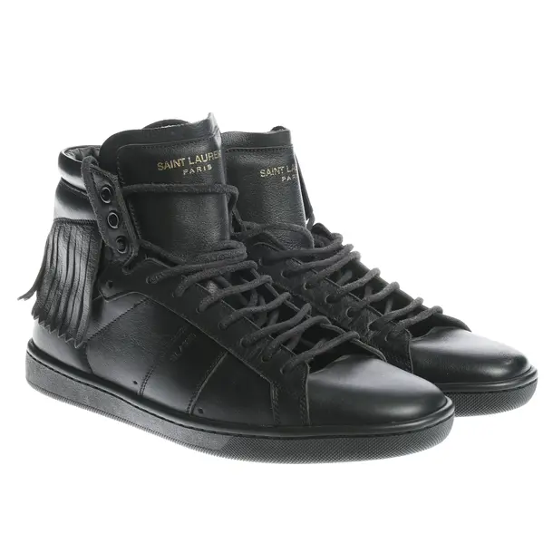 High-Top Sneakers in Black, , Saint Laurent