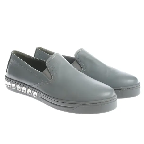 Halbschuhe in Grau, , Prada