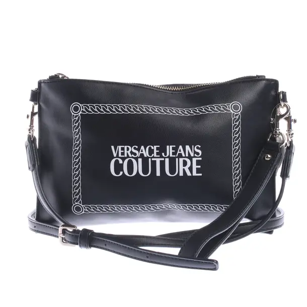 Clutch Bag in Black, Polyester, Versace Jeans Couture