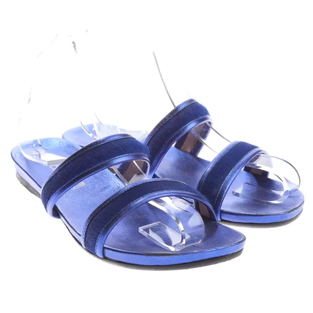 Sandalen in Blau, , Pretty Ballerinas
