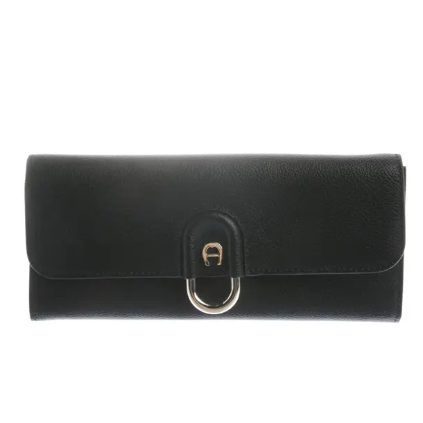 Wallet in Black, Leather, Aigner