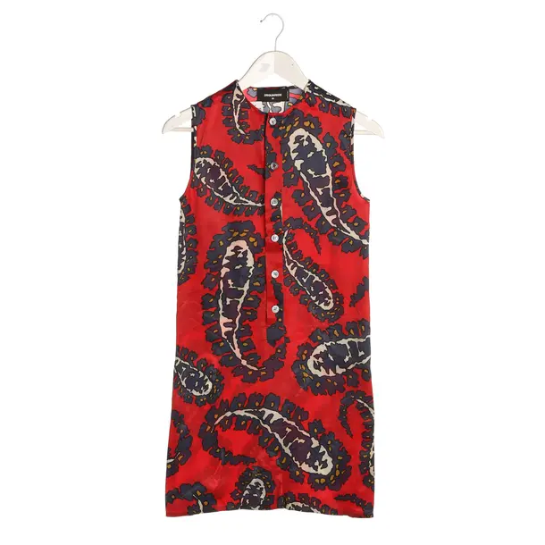 Kleid in Mehrfarbig, Seide, Dsquared