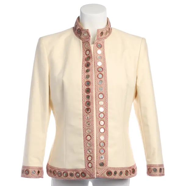 Sommerjacke in Weiß, Baumwolle, Alexander McQueen