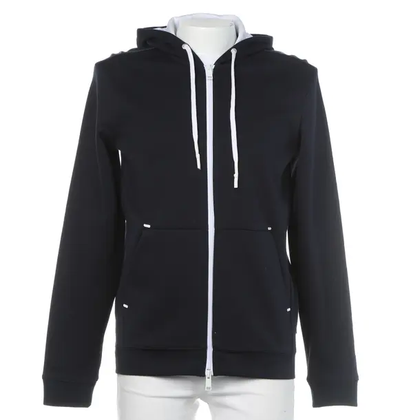 Zip-Up Hoodie in Blue, Cotton, Armani Exchange