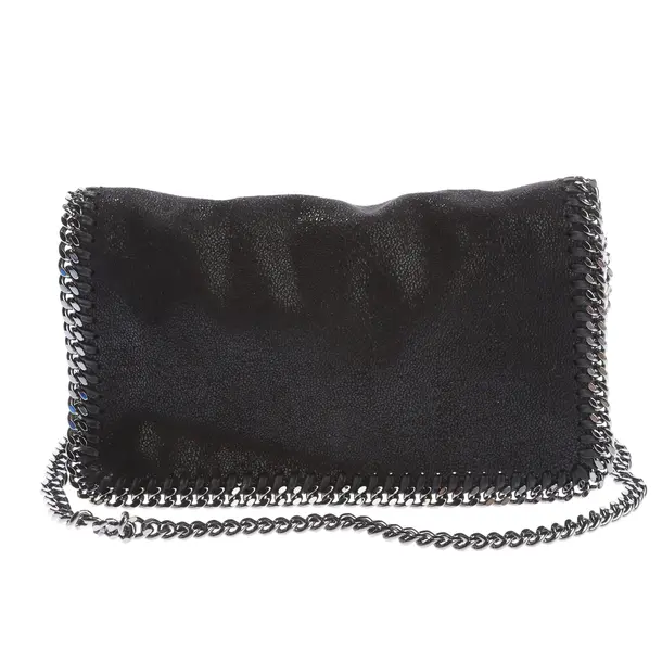Abendtasche in Schwarz, Leder, Stella McCartney