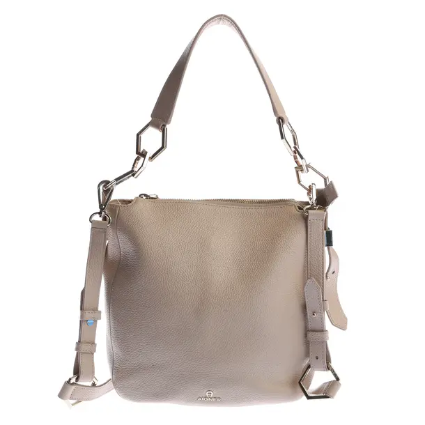 Cross Body Bag in Brown, Leather, Aigner