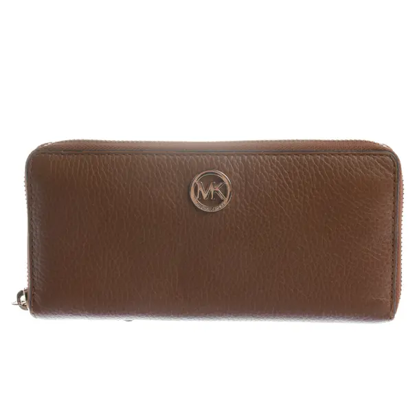 Geldbörse in Braun, Leder, Michael Kors