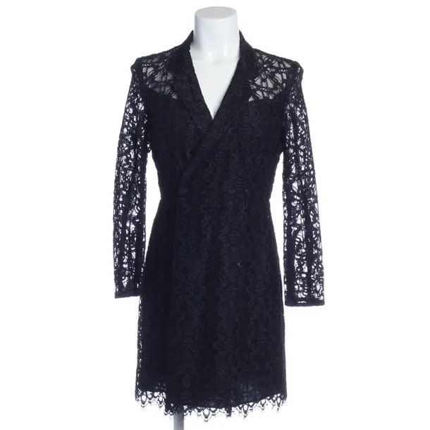 Cocktailkleid in Blau, Baumwolle, Sandro