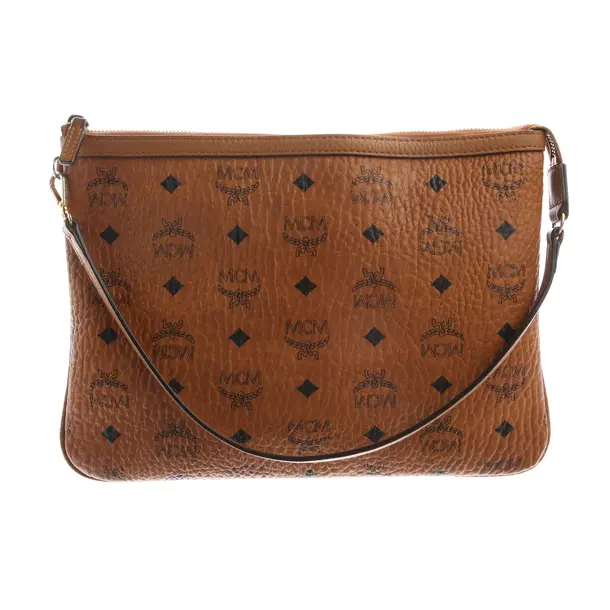 Handtasche in Braun, Leder, MCM