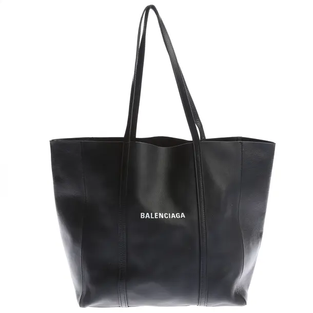 Shopper Bag in Black, Leather, Balenciaga