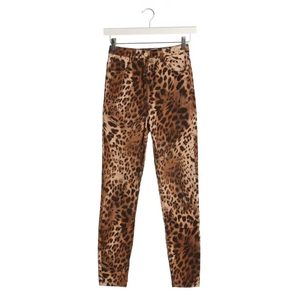 Skinny Jeans in Brown, Cotton, Elisabetta Franchi