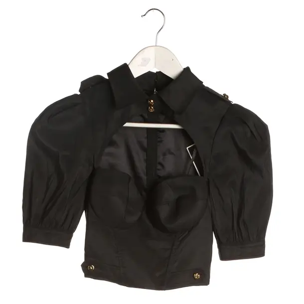 Blouse in Black, Polyester, Elisabetta Franchi