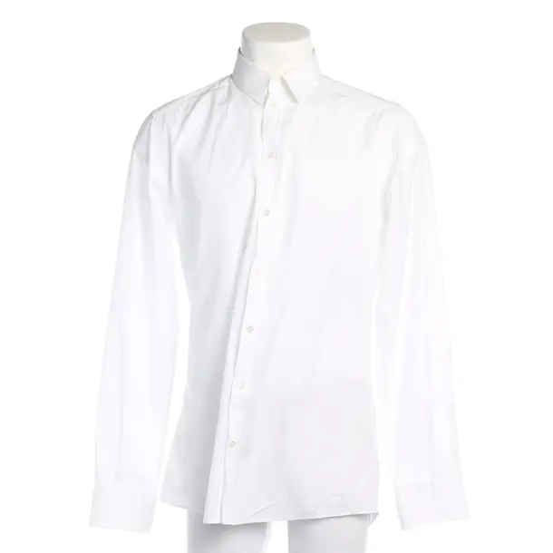 Hemd in Weiß, Baumwolle, Dolce & Gabbana