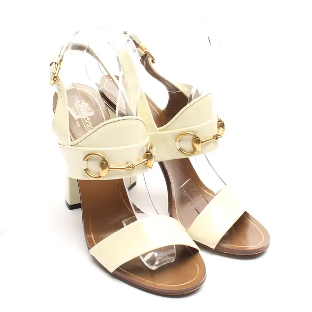 Sandaletten in Weiß, , Gucci