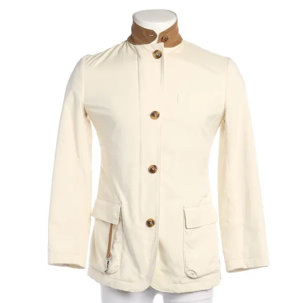 Mid-Season Jacket in White, Polyamide, Loro Piana