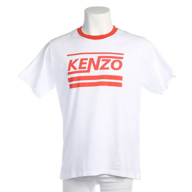 T-Shirt in White, Cotton, Kenzo