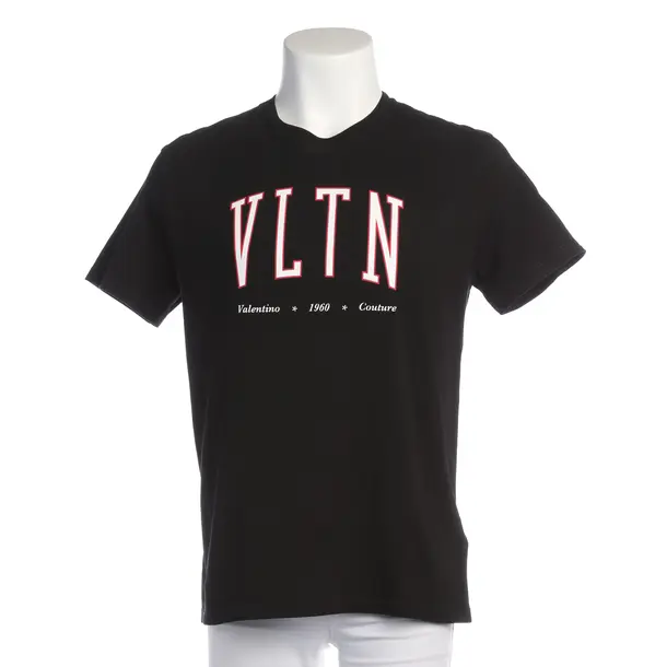T-Shirt in Black, Cotton, Valentino