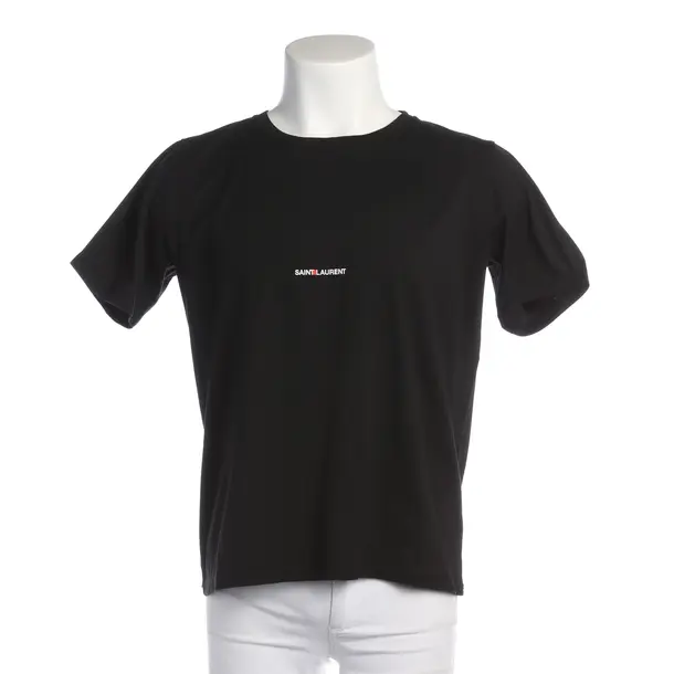 T-Shirt in Black, Cotton, Saint Laurent