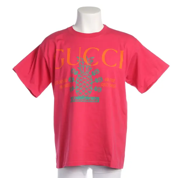 T-Shirt in Pink, Cotton, Gucci