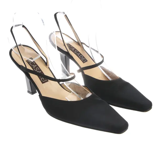 Slingbacks in Schwarz, , Casadei