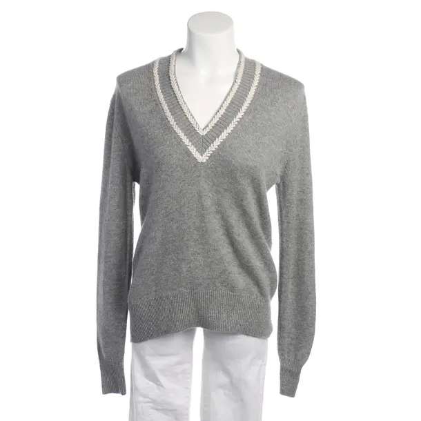 Jumper in Gray, Wool, Sandro