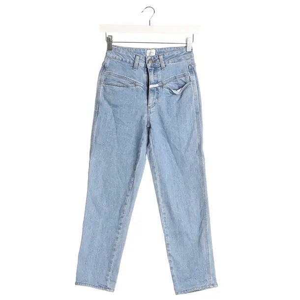 Jeans Slim Fit in Blau, Baumwolle, Closed