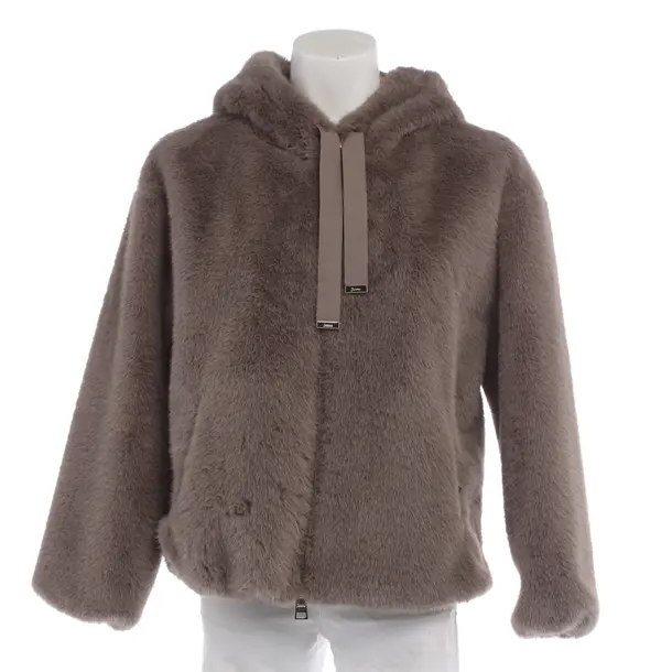 Winter Jacket in Gray, Polyester, Herno