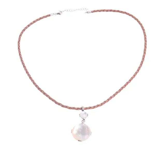 Necklace in Brown, Leather, Thomas Sabo