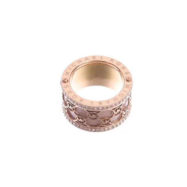Ring in Metallic, Metal (metallic, metallized), Michael Kors