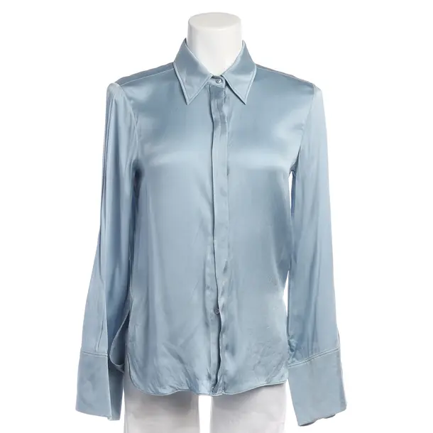 Bluse in Blau, Seide, Dorothee Schumacher