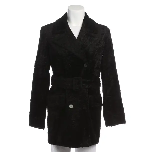 Übergangsjacke in Schwarz, Viskose, Theory