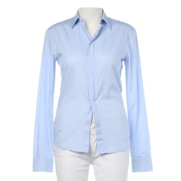 Bluse in Blau, Baumwolle, Givenchy