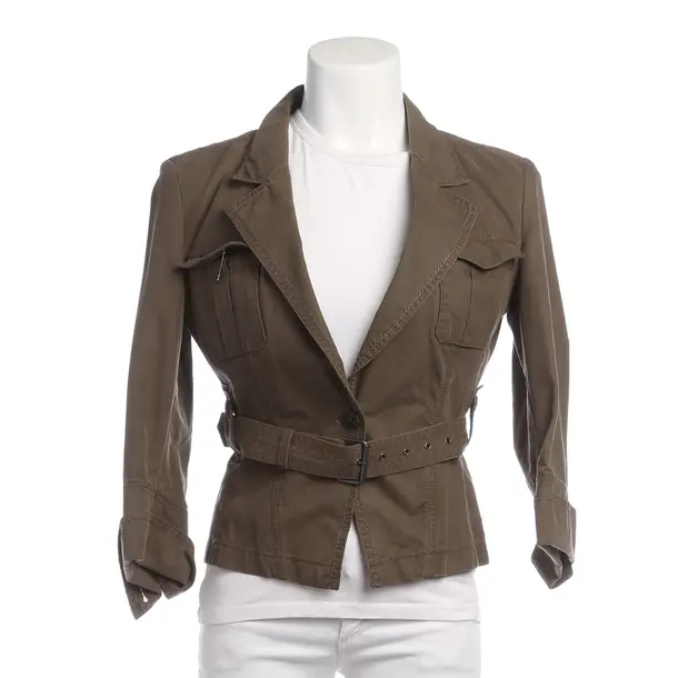 Blazer in Brown, Cotton, Hugo Boss Orange