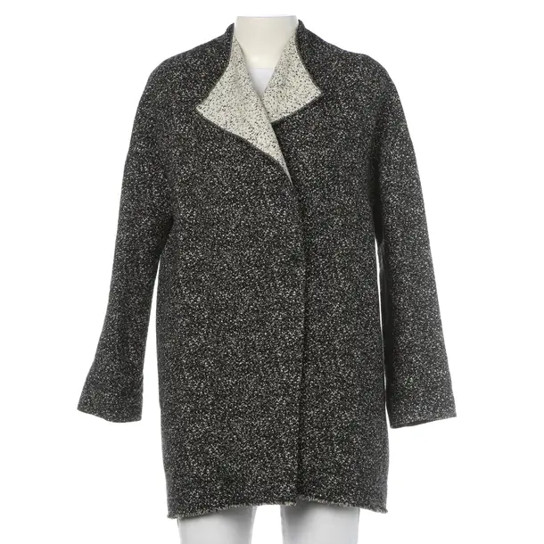 Mid-Season Coat in Black, Wool, Dorothee Schumacher