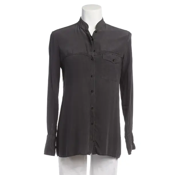 Bluse in Grau, Seide, 7 for all mankind