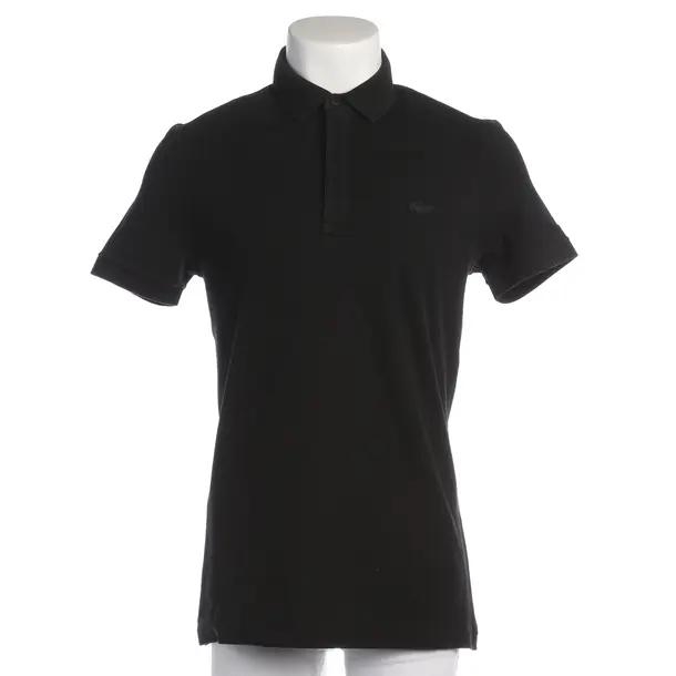 Poloshirt in Schwarz, Baumwolle, Lacoste