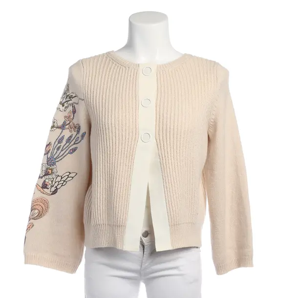Strickjacke in Weiß, Kaschmir, Dorothee Schumacher
