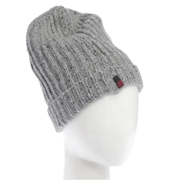 Mütze in Grau, Wolle, Woolrich