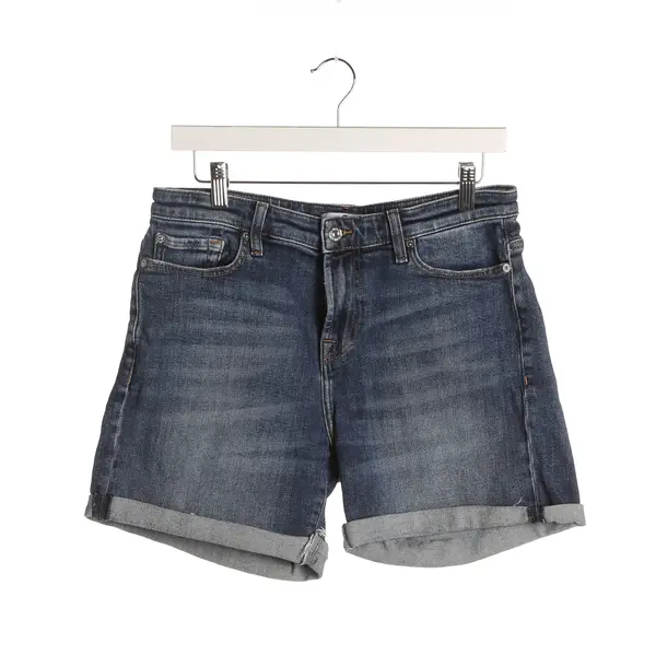 Shorts in Blau, Baumwolle, 7 for all mankind