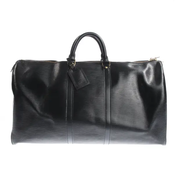Weekender Bag in Black, Canvas, Louis Vuitton