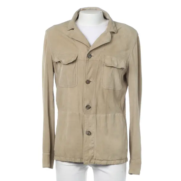 Shirt in White, Leather, Armani