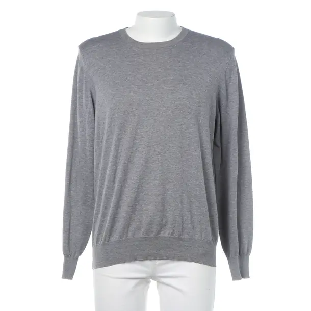 Jumper in Gray, Cotton, Brunello Cucinelli