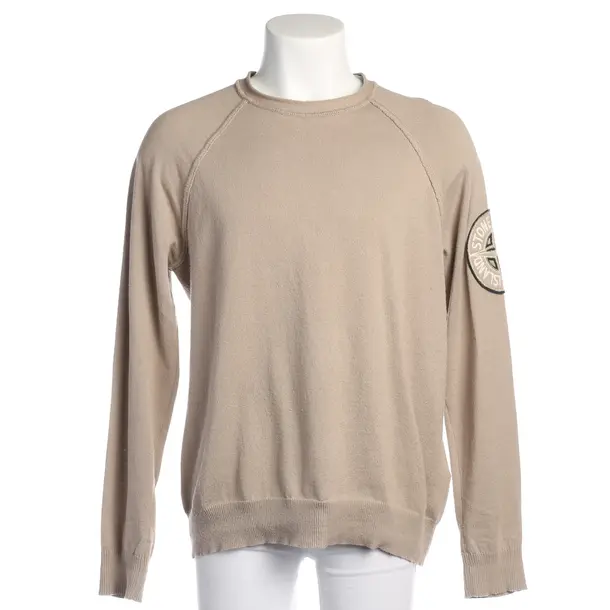 Jumper in White, Cotton, Stone Island