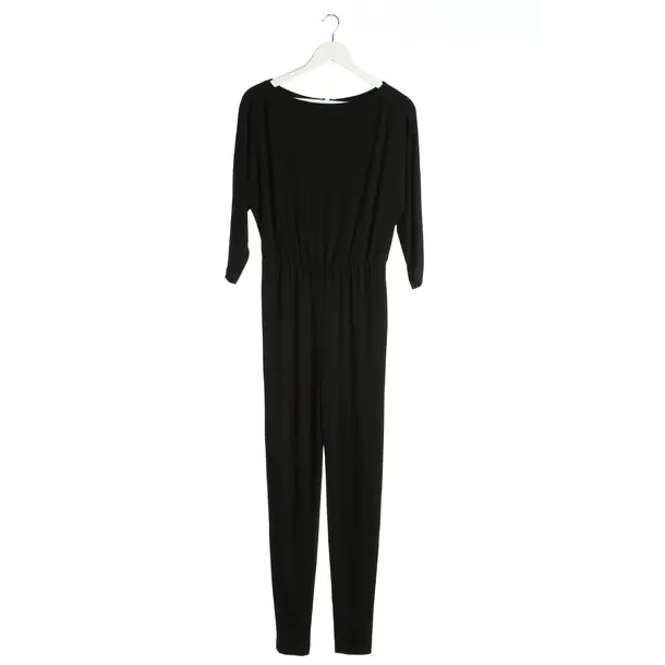 Jumpsuit in Schwarz, Polyester, Ralph Lauren Black Label