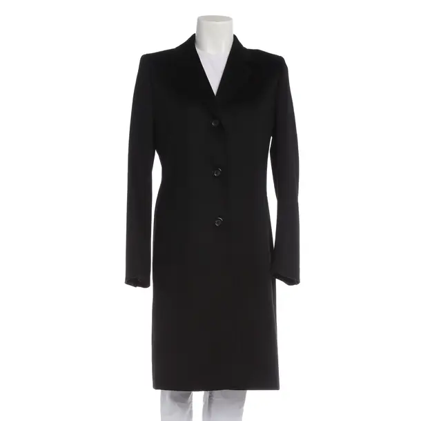Mid-Season Coat in Black, Cashmere, Max Mara
