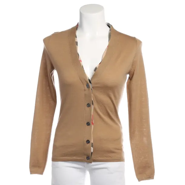 Strickjacke in Braun, Wolle, Burberry Brit