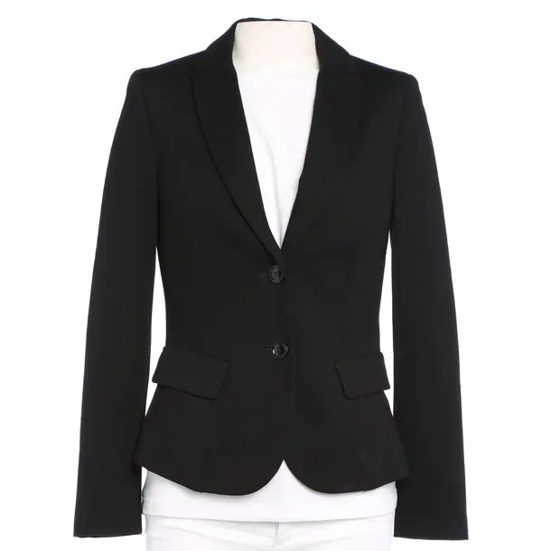 Blazer in Black, Viscose, Marc Cain
