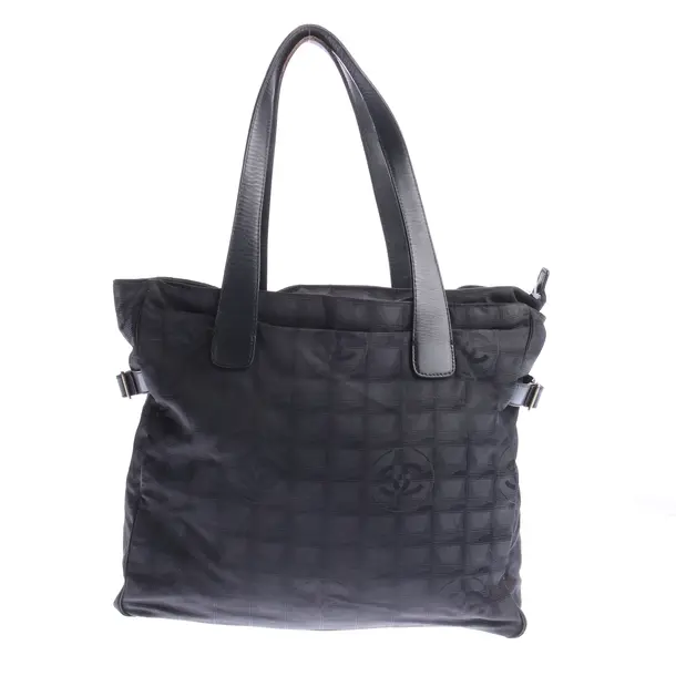 Shopper Bag in Black, Polyamide, Chanel