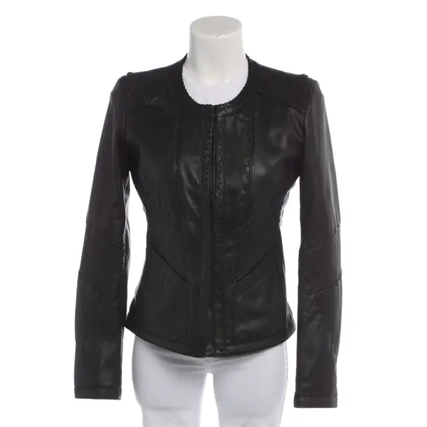 Lederjacke in Schwarz, Leder, Marc Cain