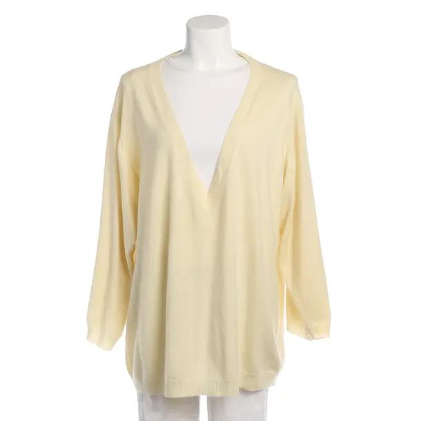 Kaschmirpullover in Gelb, Kaschmir, Prada